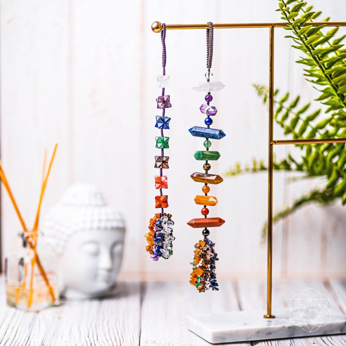 Power Chakra Tassels by Conscious Items at Shirley Shoppe