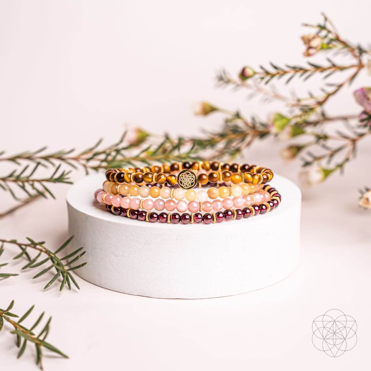 Powerful Positivity Bracelet Pack of 4 by Conscious Items at Shirley Shoppe