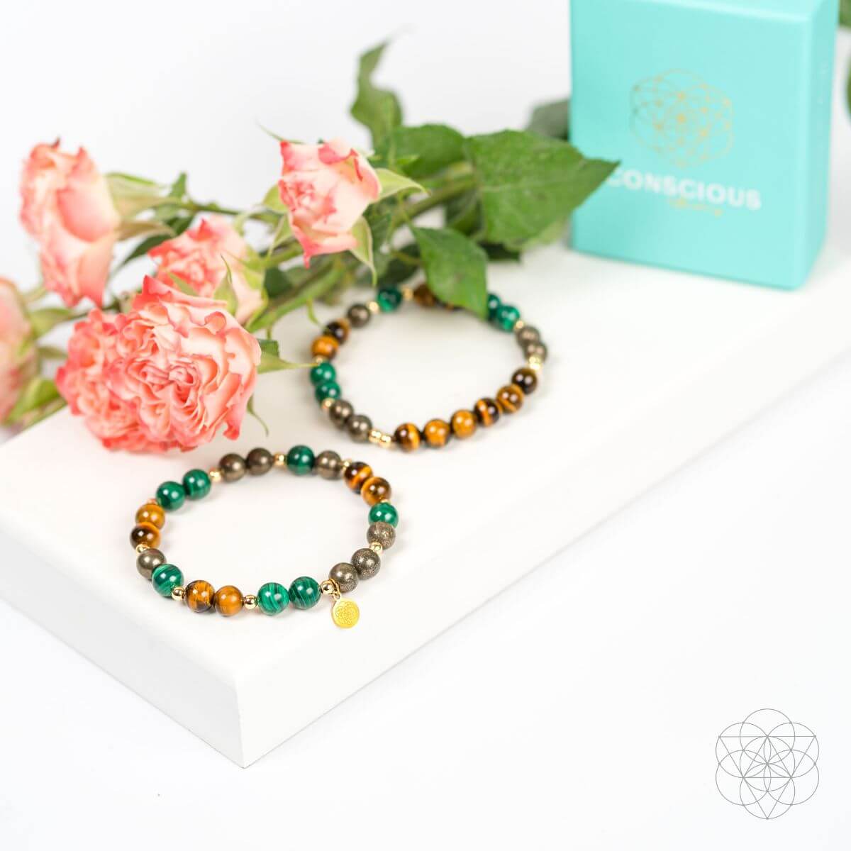Powerhouse of Success - Trio of Stones Bracelet Bundle by Conscious Items at Shirley Shoppe