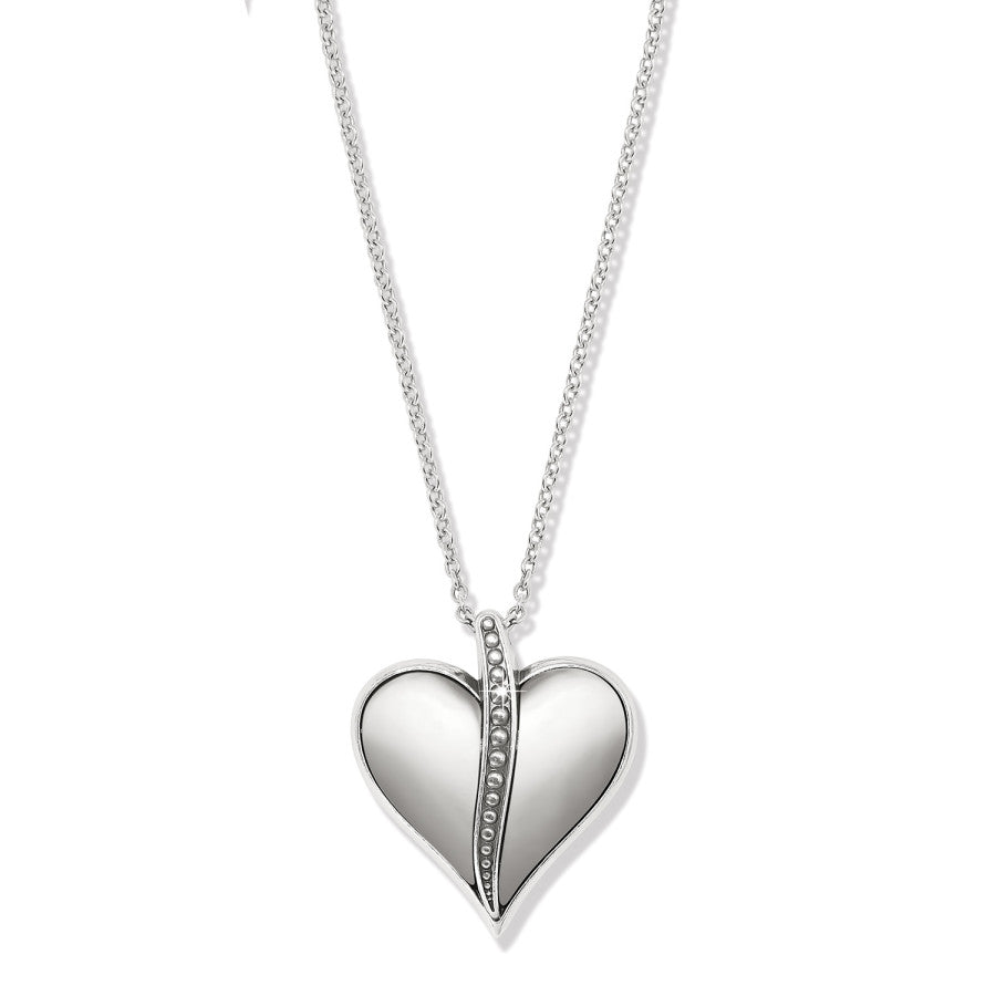 Precious Heart Two Tone Necklace