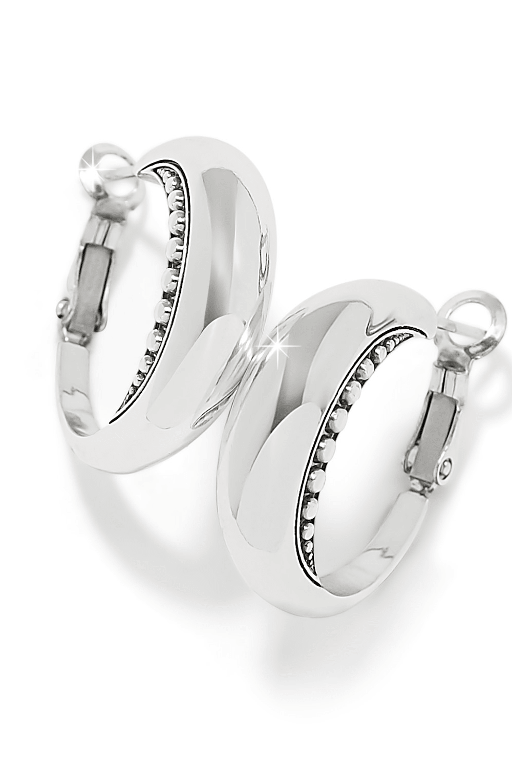 Pretty Tough Arch Hoop Earrings by Brighton at Shirley Shoppe