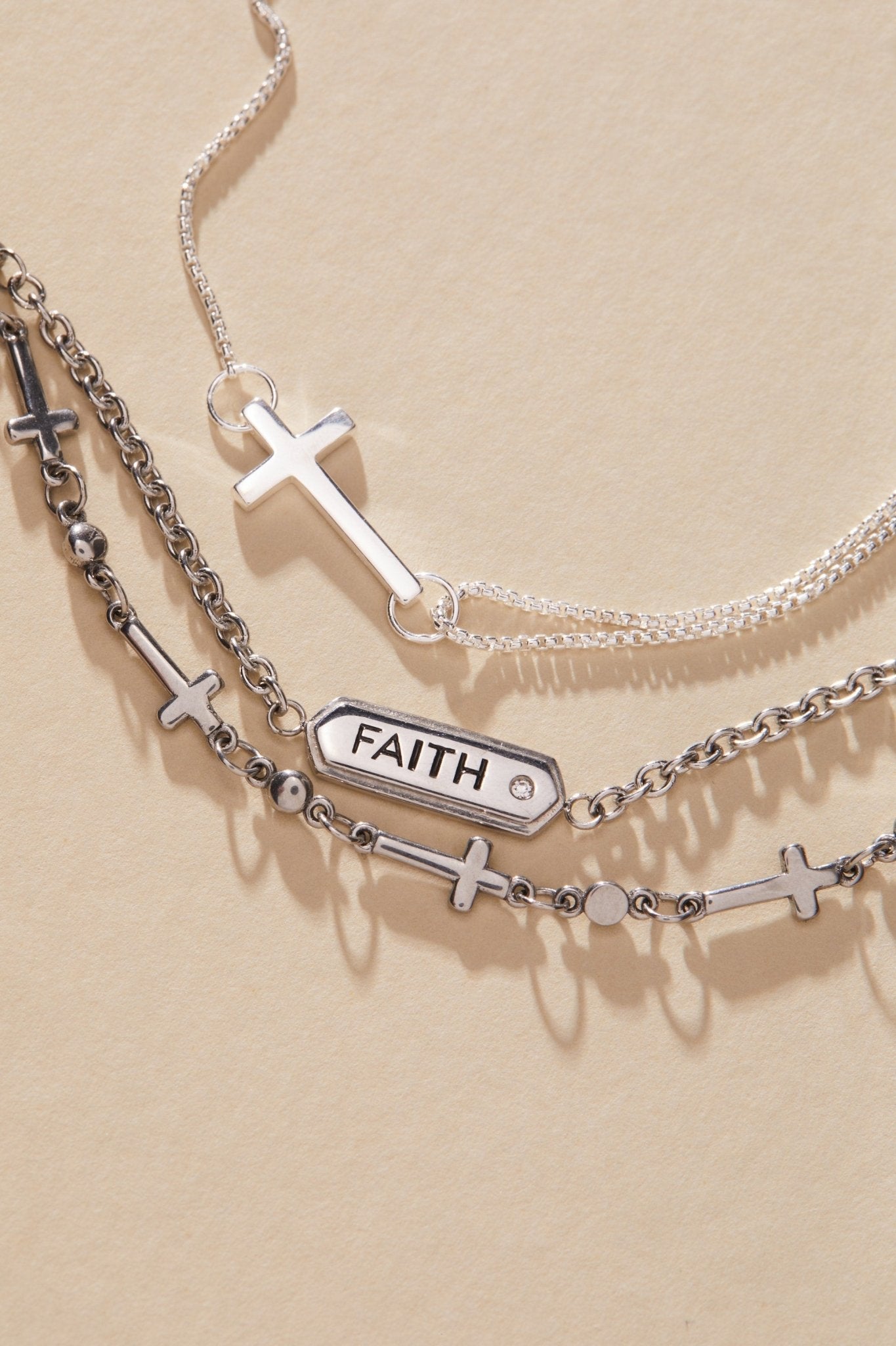 Pull Chain Cross Bracelet by ALEX AND ANI at Shirley Shoppe