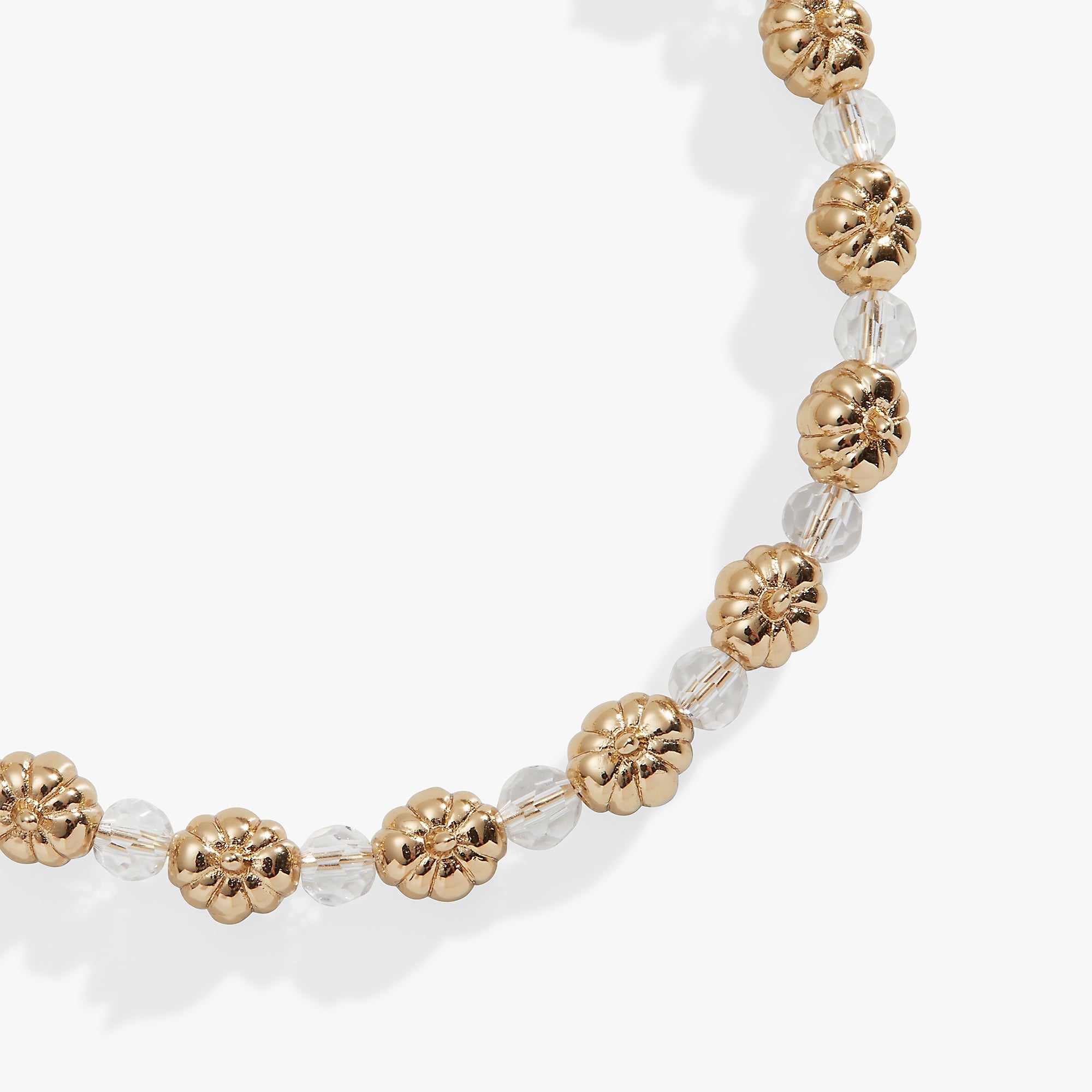 Pumpkin + Crystal Beaded Bangle by ALEX AND ANI at Shirley Shoppe