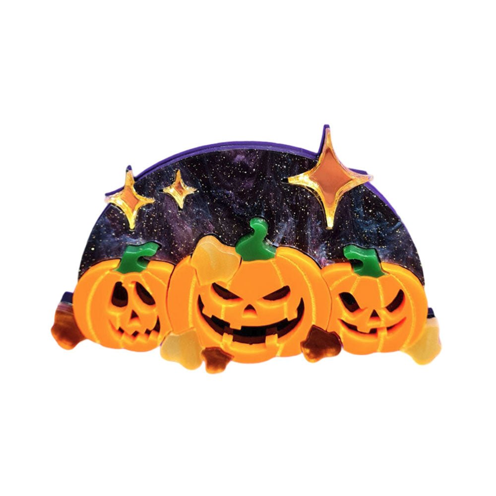 Pumpkin Party Brooch by Cherryloco by Quirks! at Shirley Shoppe