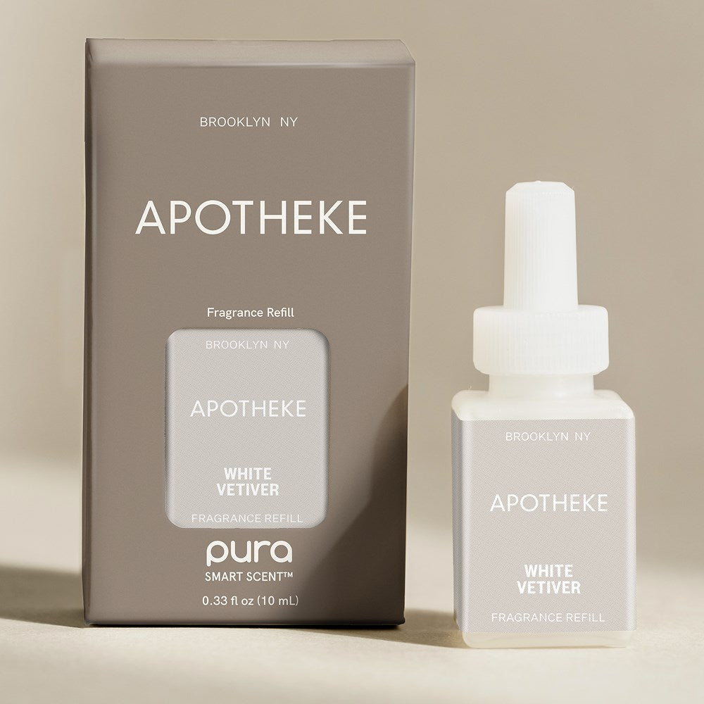 PURA White Vetiver Fragrance Refill by APOTHEKE at Shirley Shoppe