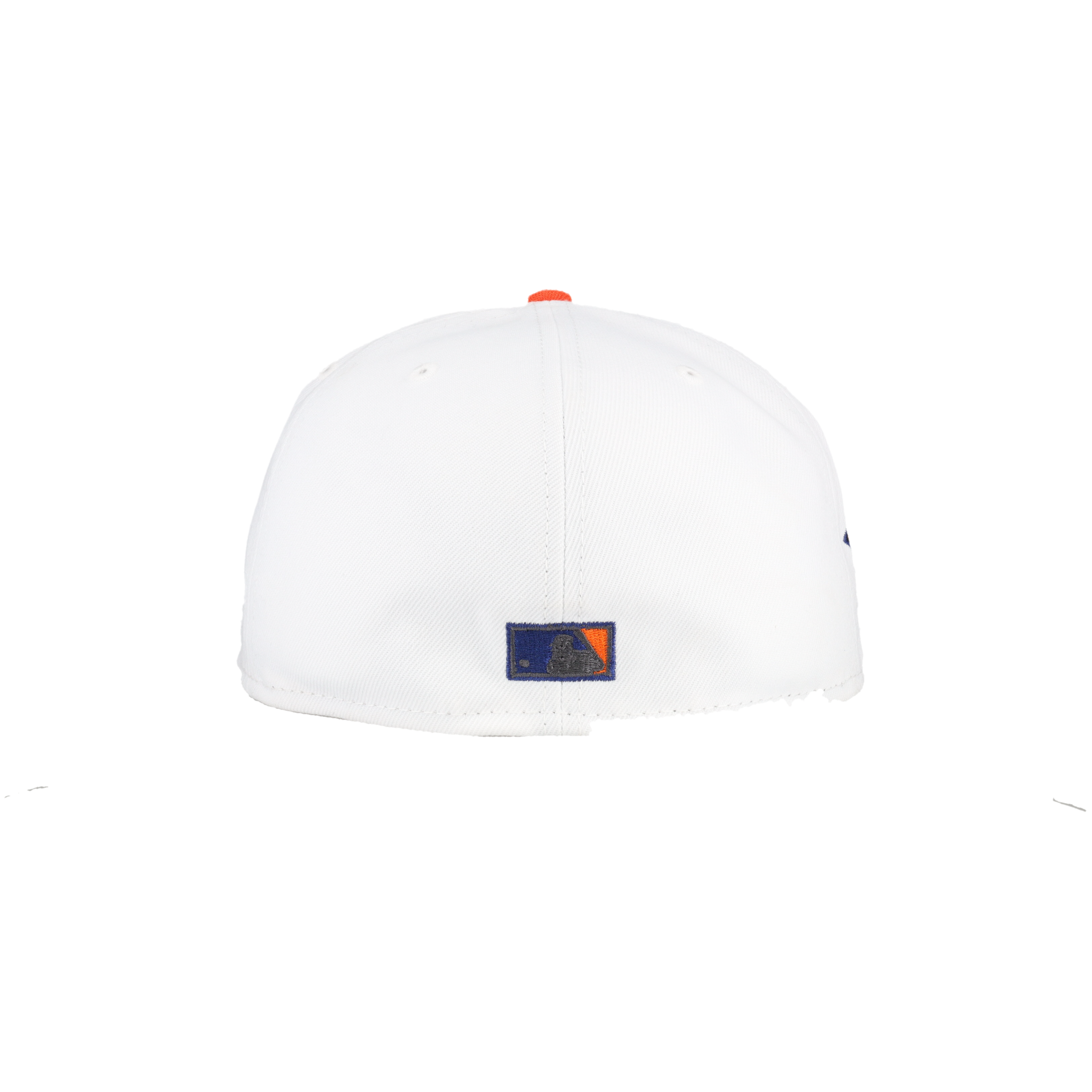 Houston Astros Pure White 25th Silver Anniversary Patch 59Fifty Fitted Hat