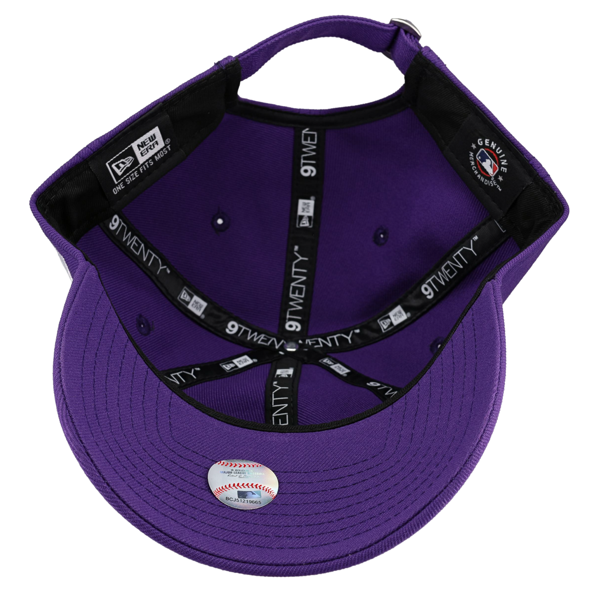 New York Yankees New Era 9Twenty Adjustable Hat (True Purple)