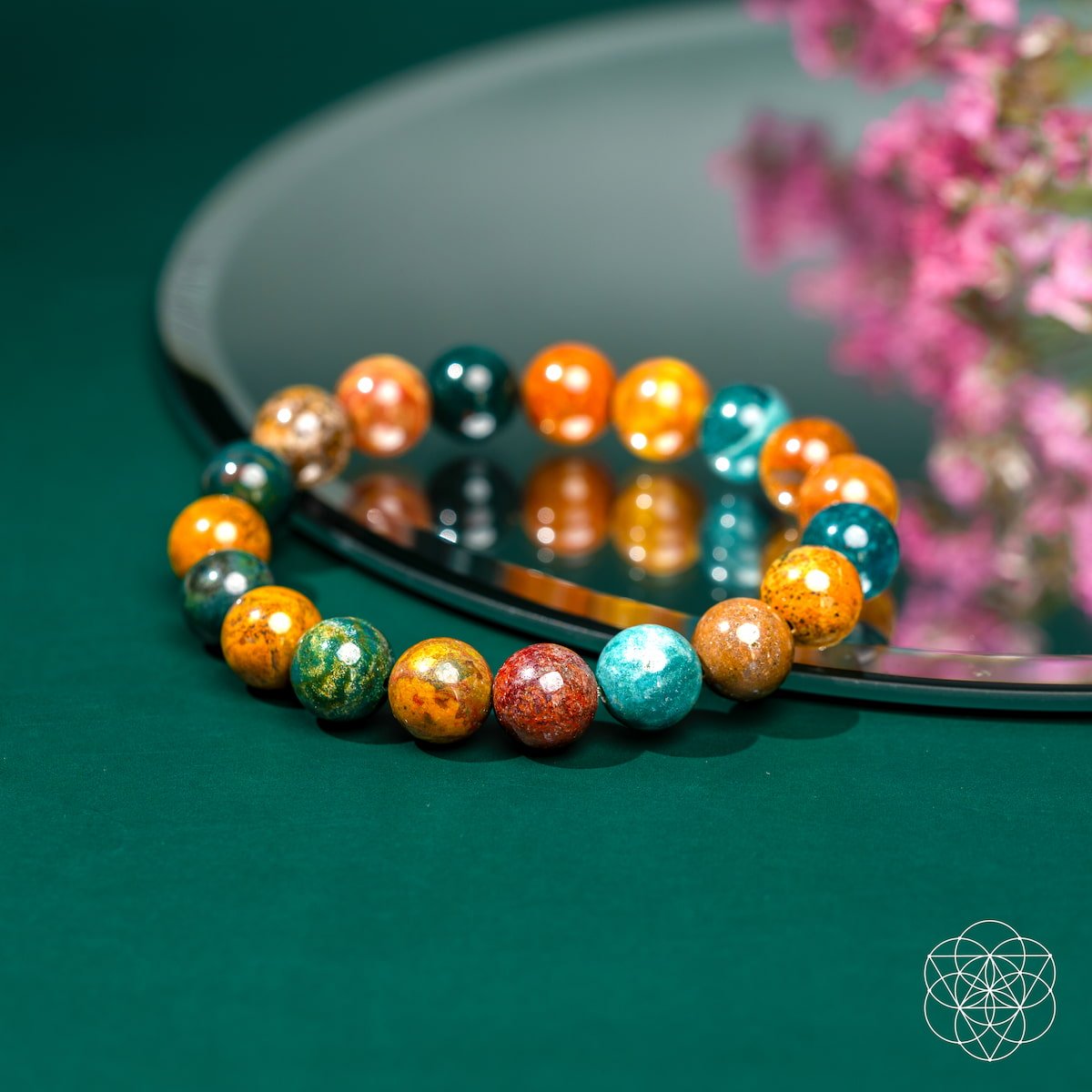 Quiet My Mind – Ocean Jasper Bracelet by Conscious Items at Shirley Shoppe