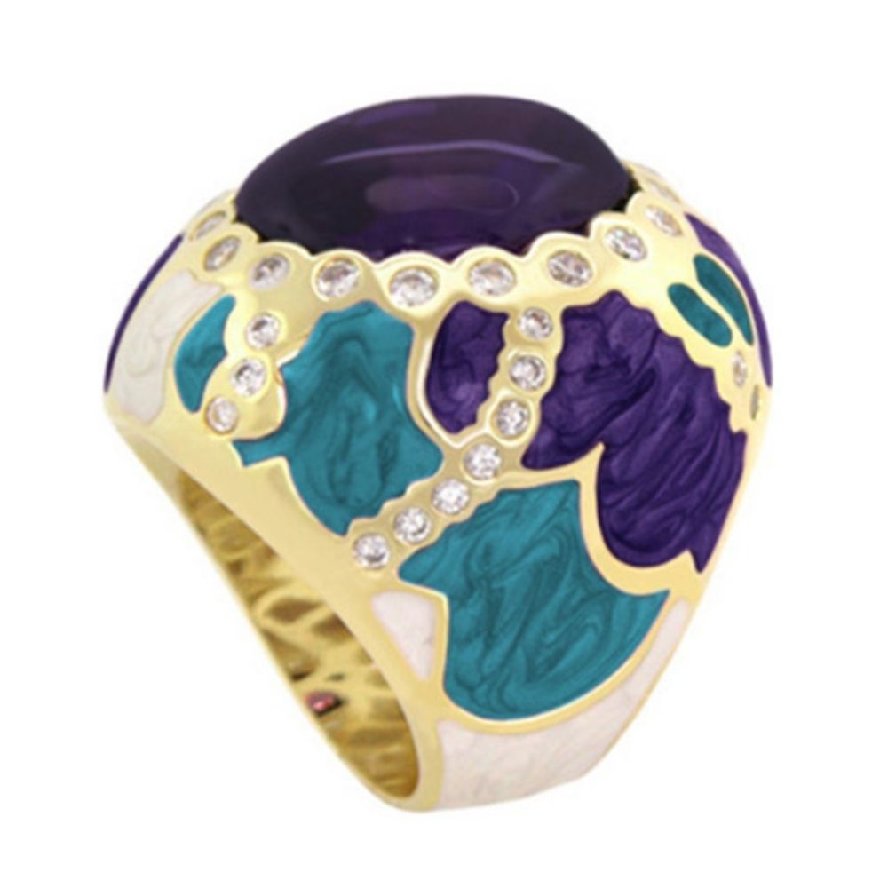 Cool Ice Cocktail Ring