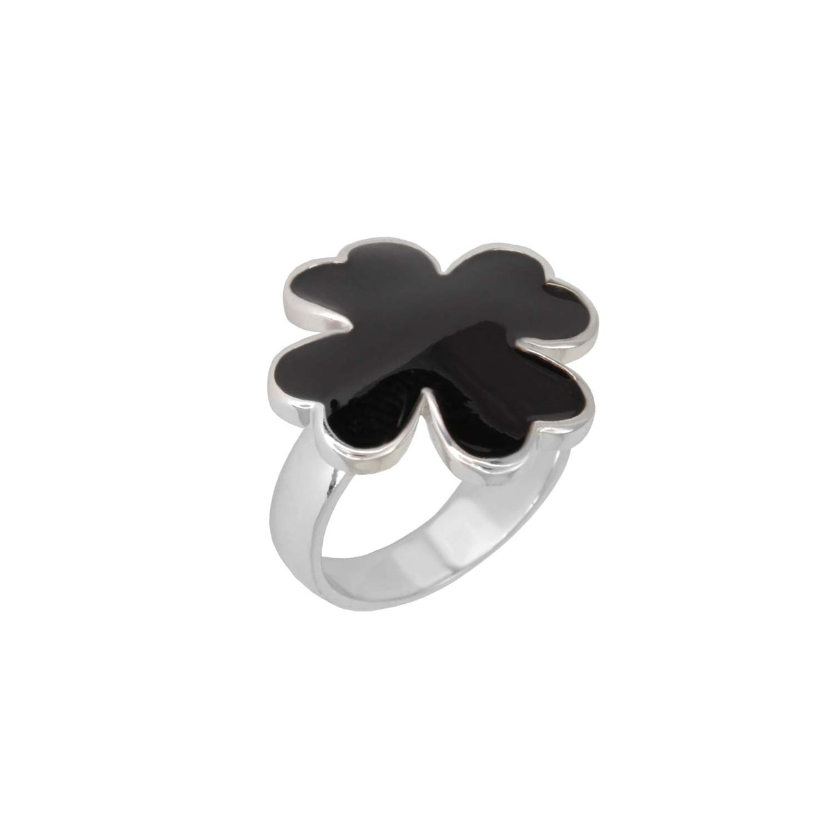 Clover and Clover Again — Enamel Ring