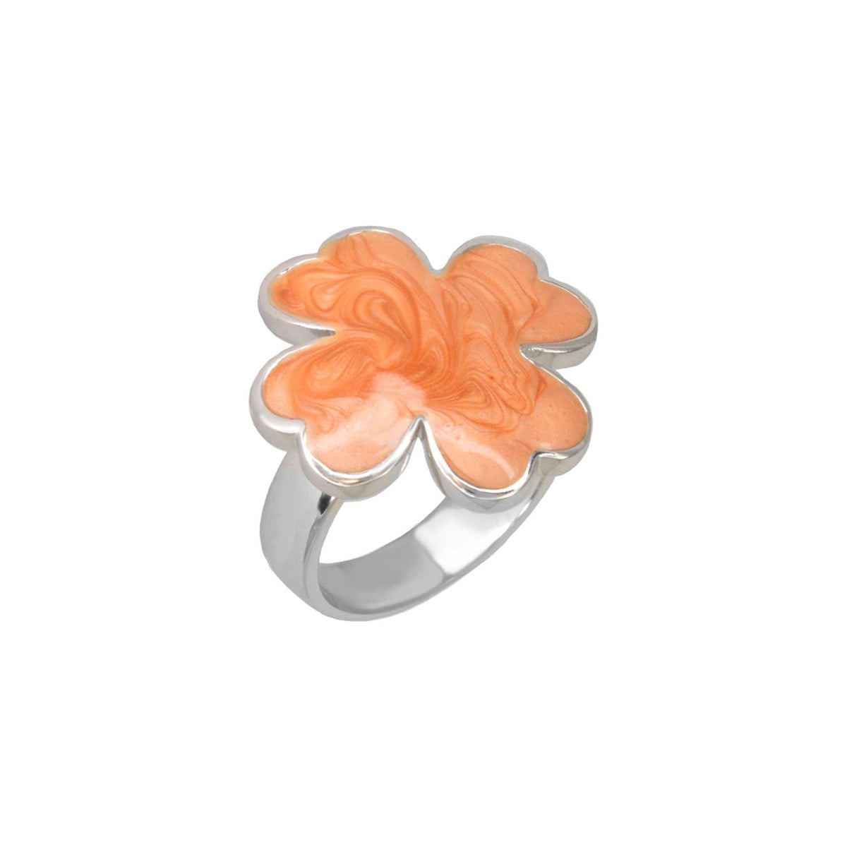 Clover and Clover Again — Enamel Ring