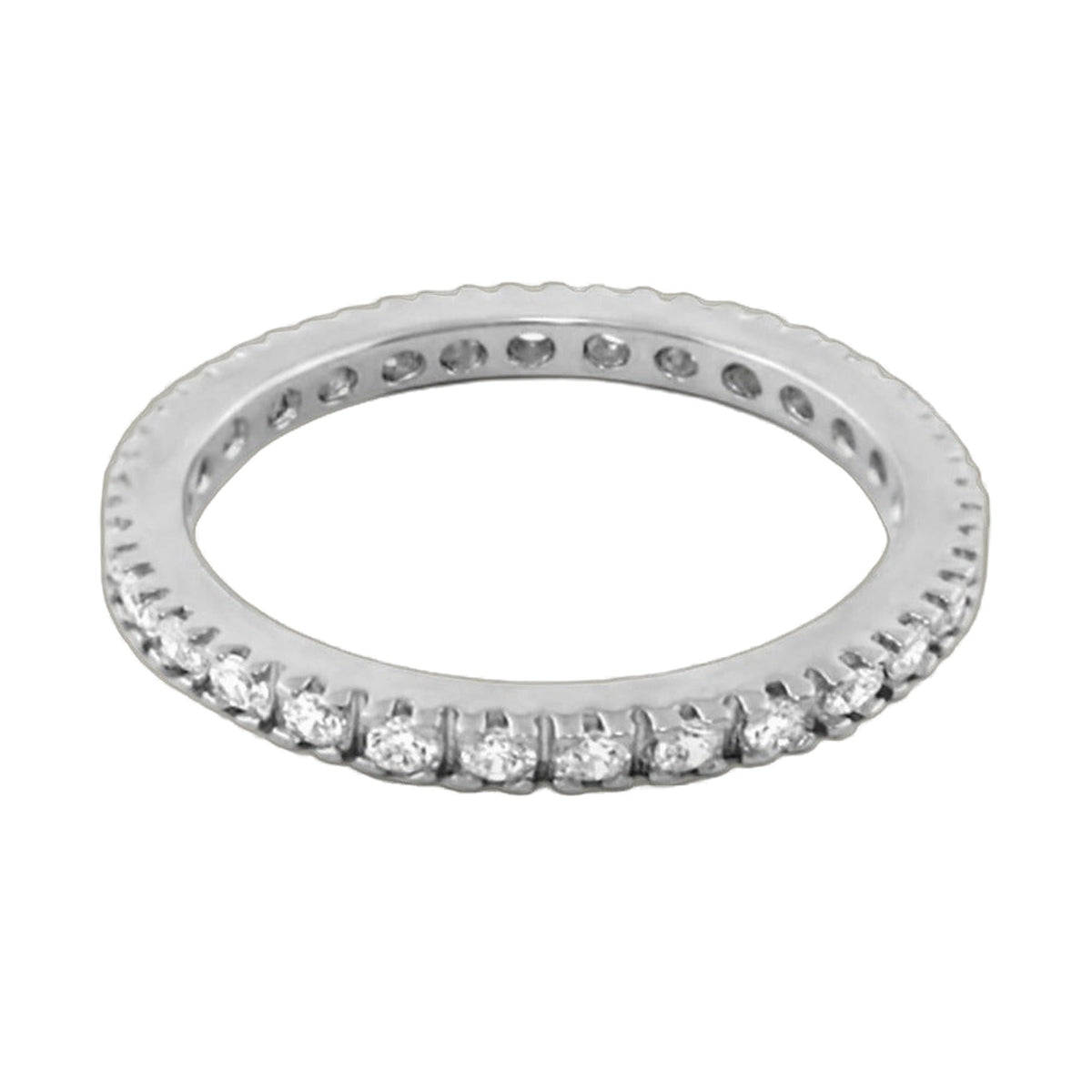 Glamour Pave Eternity Band