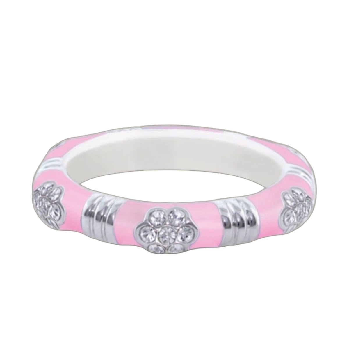 Daisy Love Stackable Ring — Pavé Flower