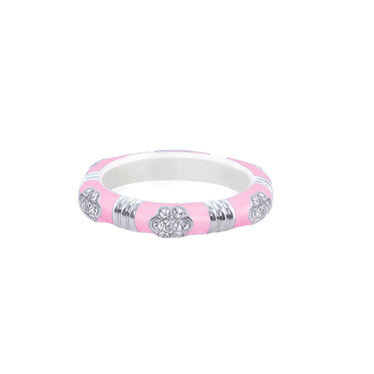 Daisy Love Stackable Ring — Pavé Flower