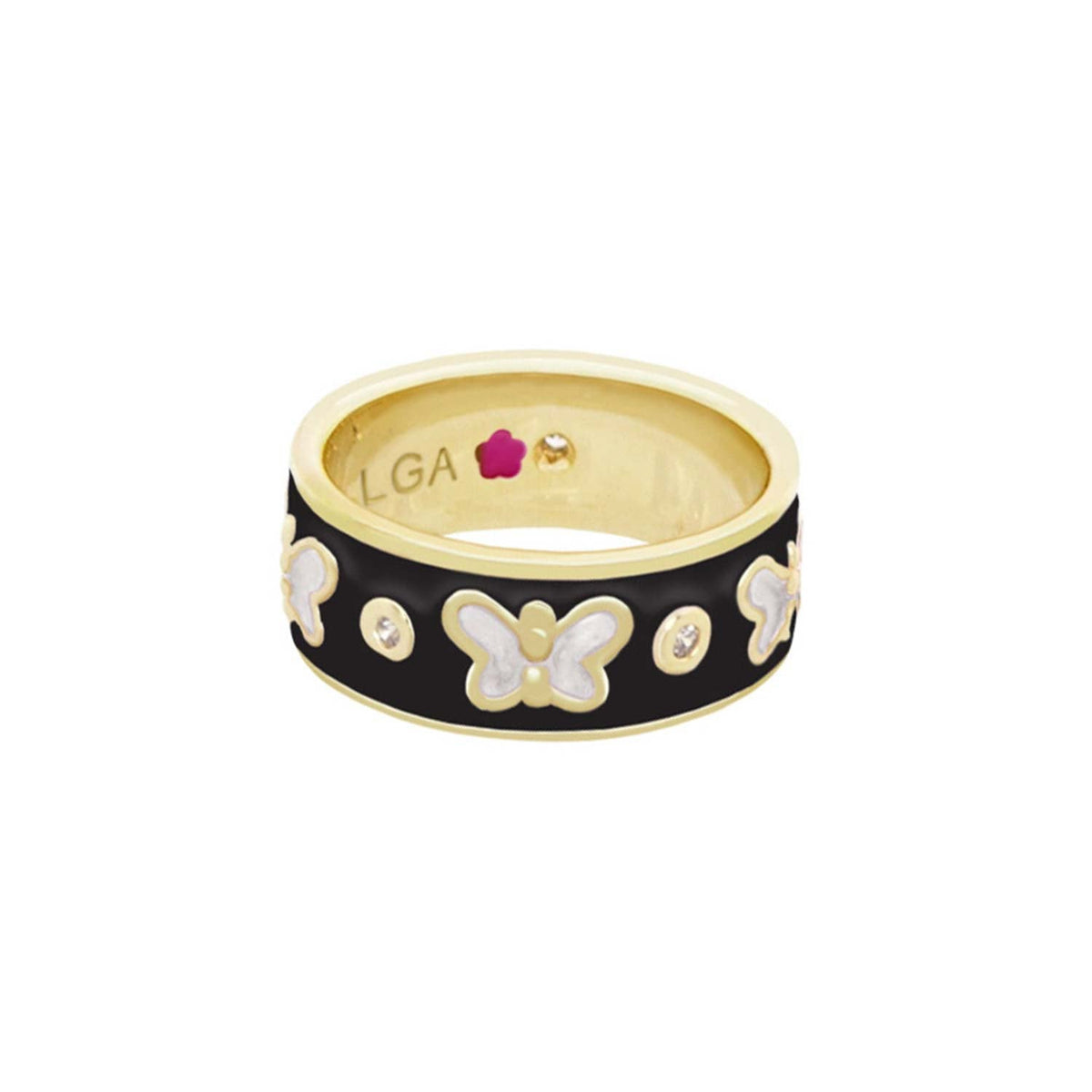 Butterfly World Ring — Framed Butterfly