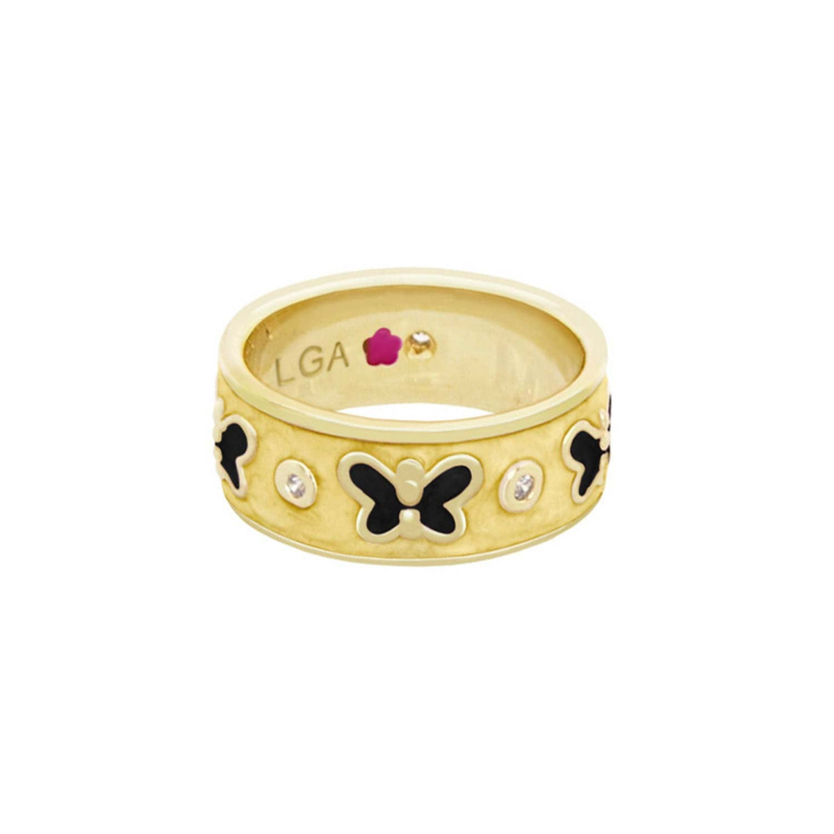 Butterfly World Ring — Framed Butterfly