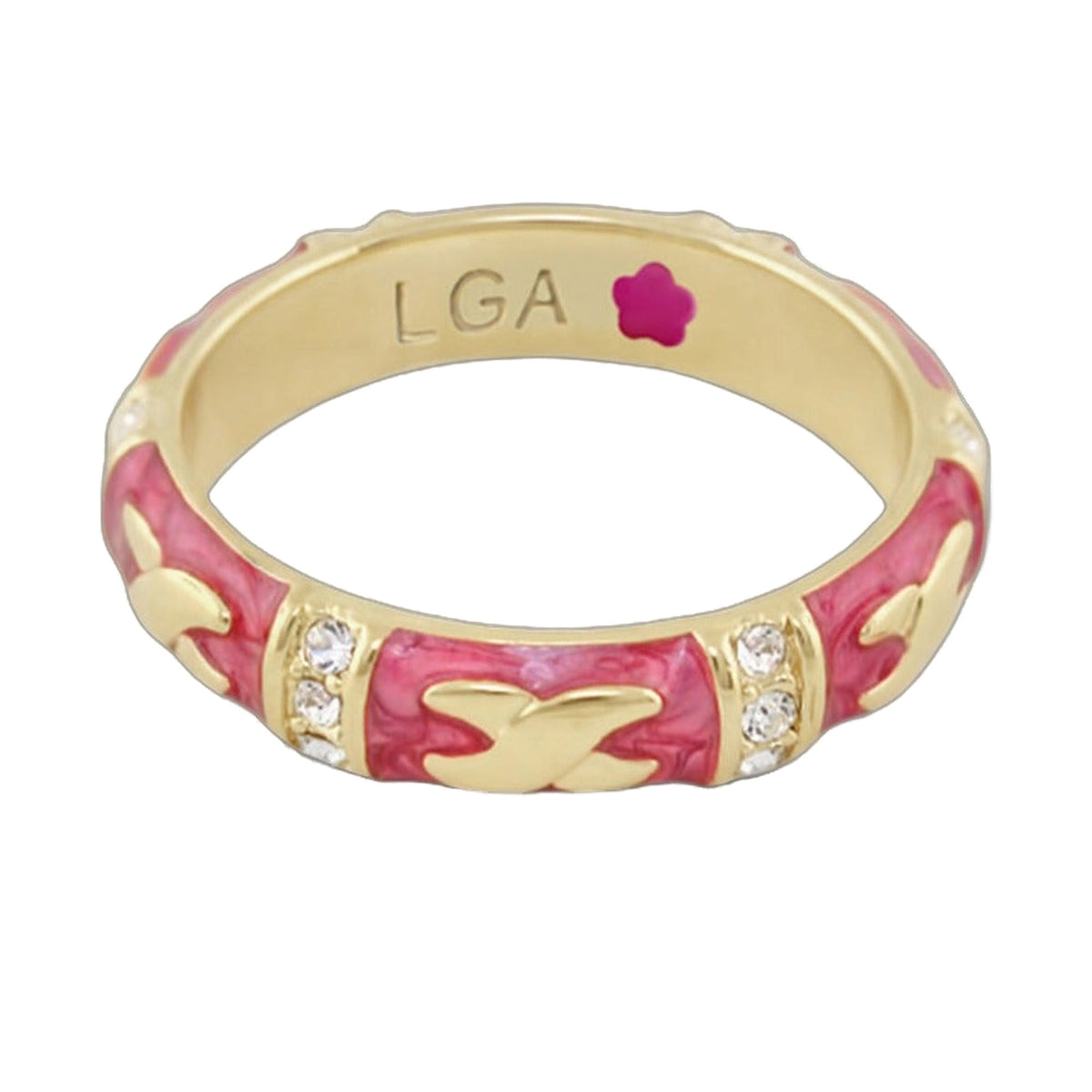 Elegant Hugs Ring — Contrast X