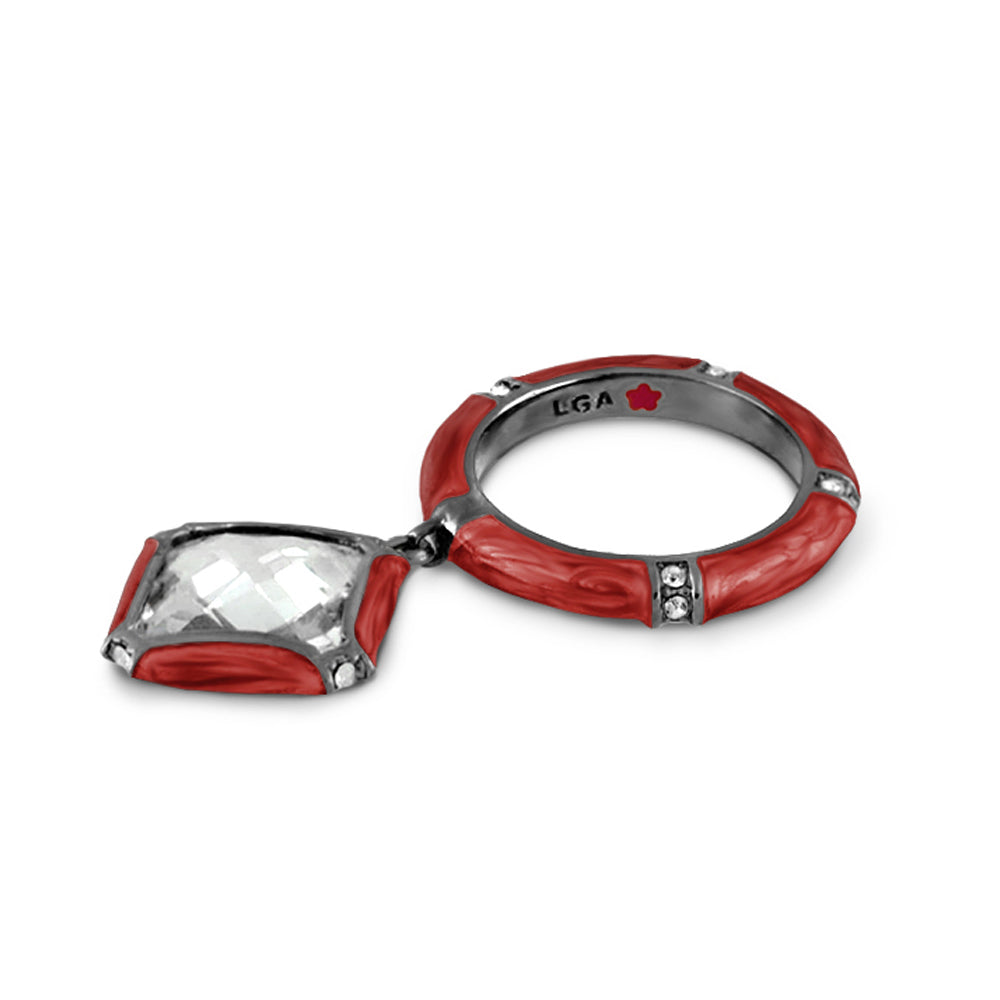 Prince Charming Ring — Cushion Charm Pavé Band