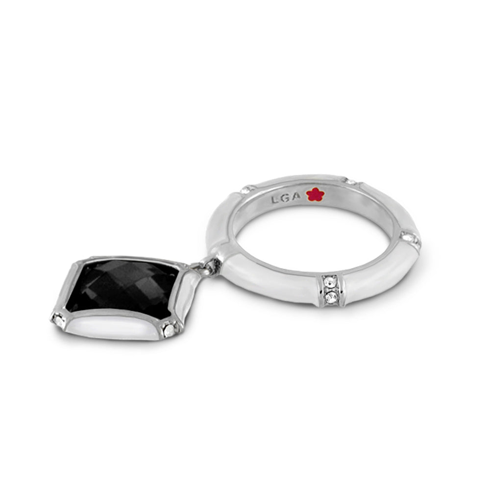 Prince Charming Ring — Cushion Charm Pavé Band