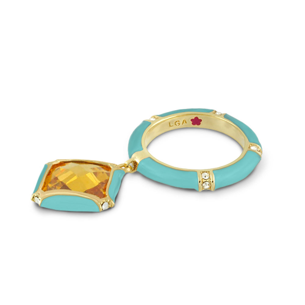Prince Charming Ring — Cushion Charm Pavé Band