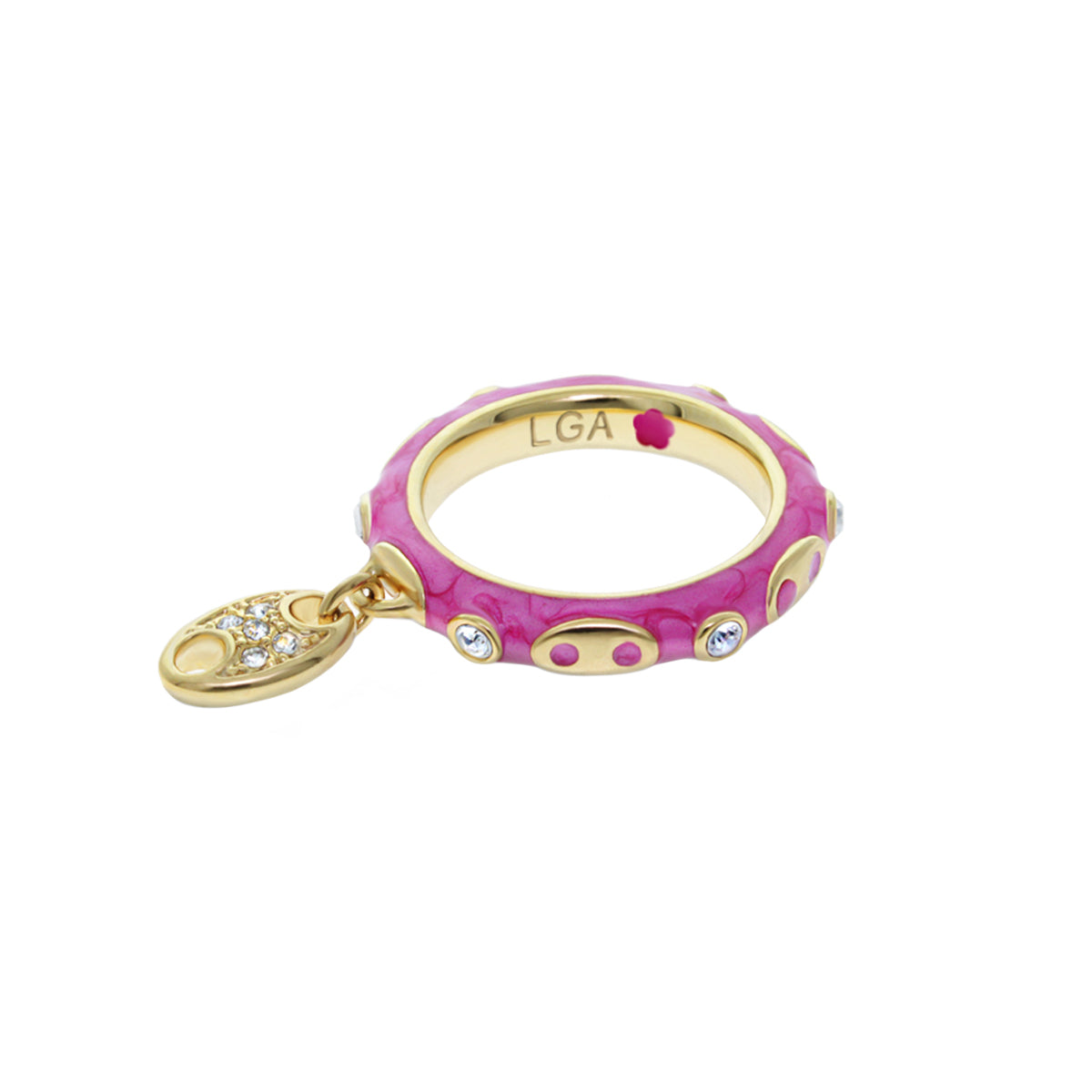 Charming 2 Stackable Ring — Piggy Charm