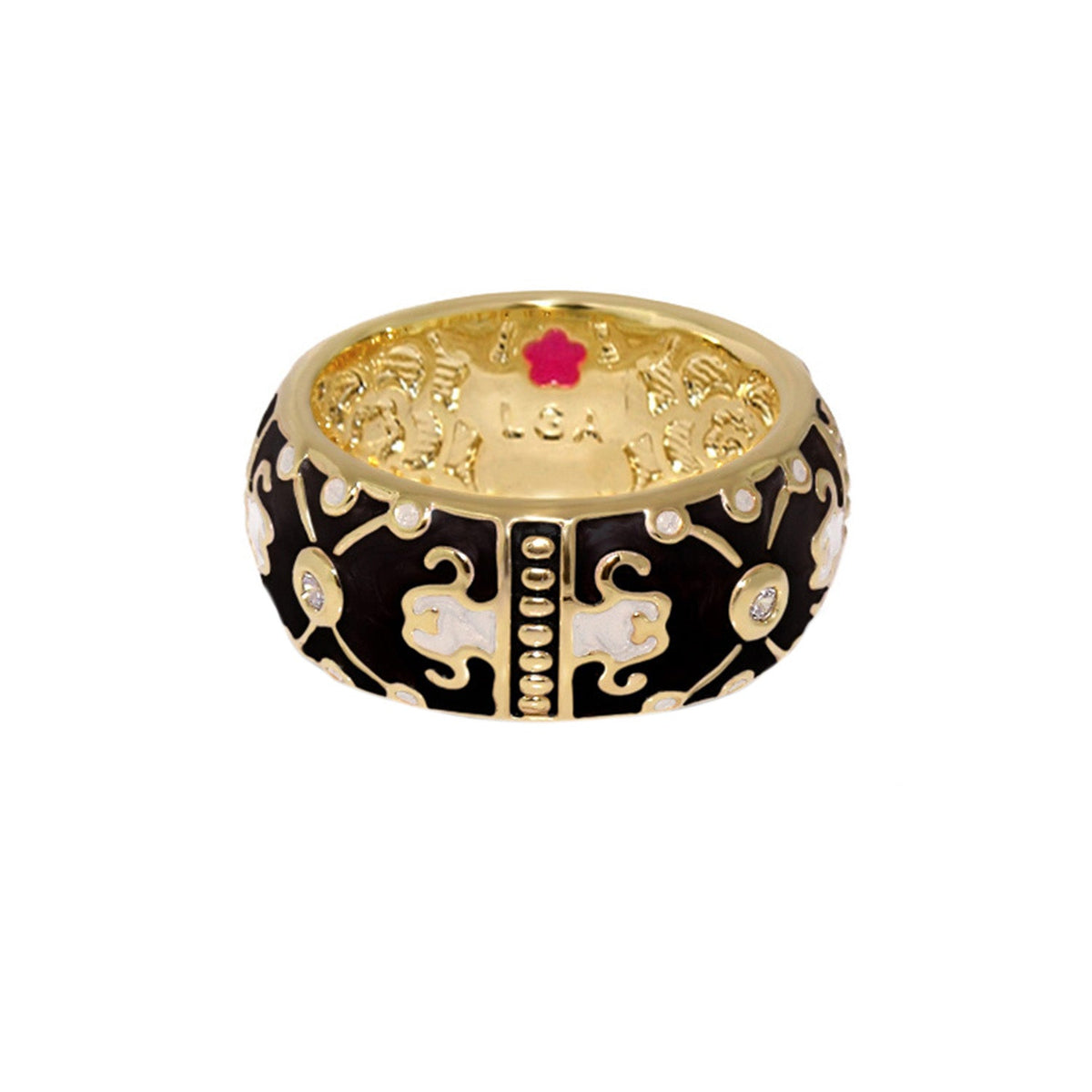 Horse Design Band Ring