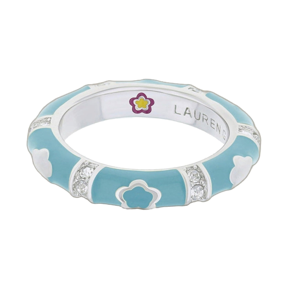 Daisy Love Stackable Ring — Slim Outline