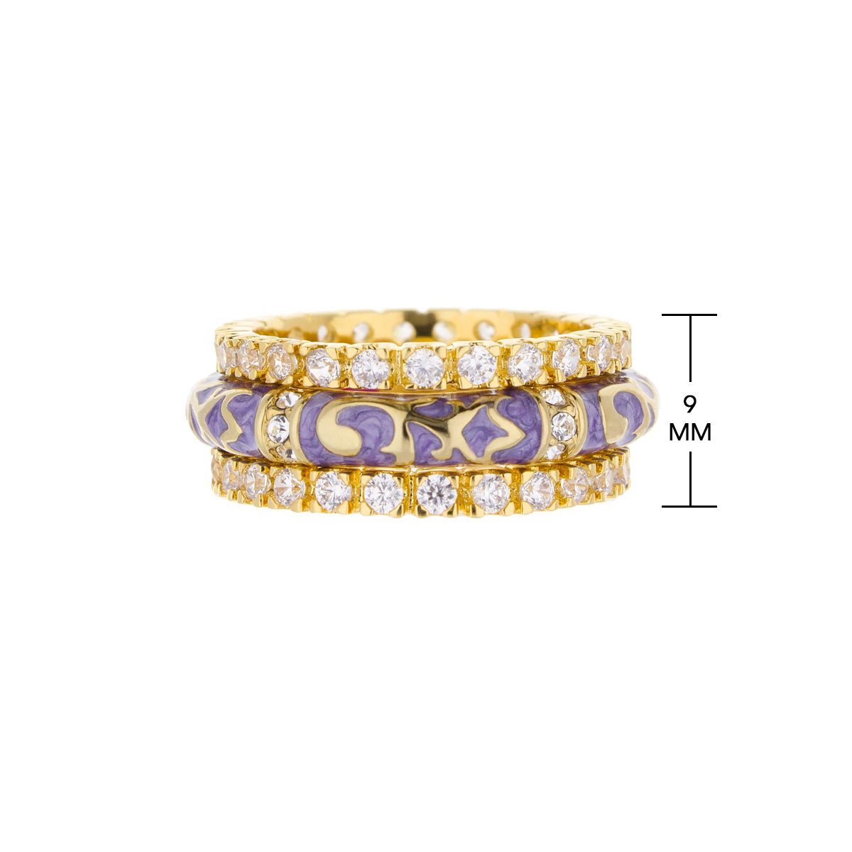Stackable Fiesta Ring Set