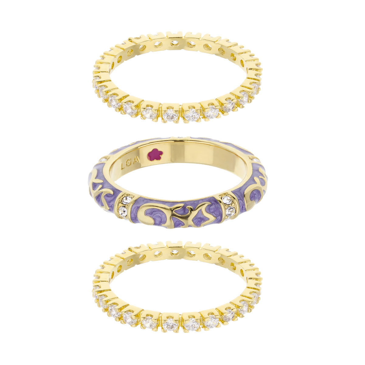 Stackable Fiesta Ring Set