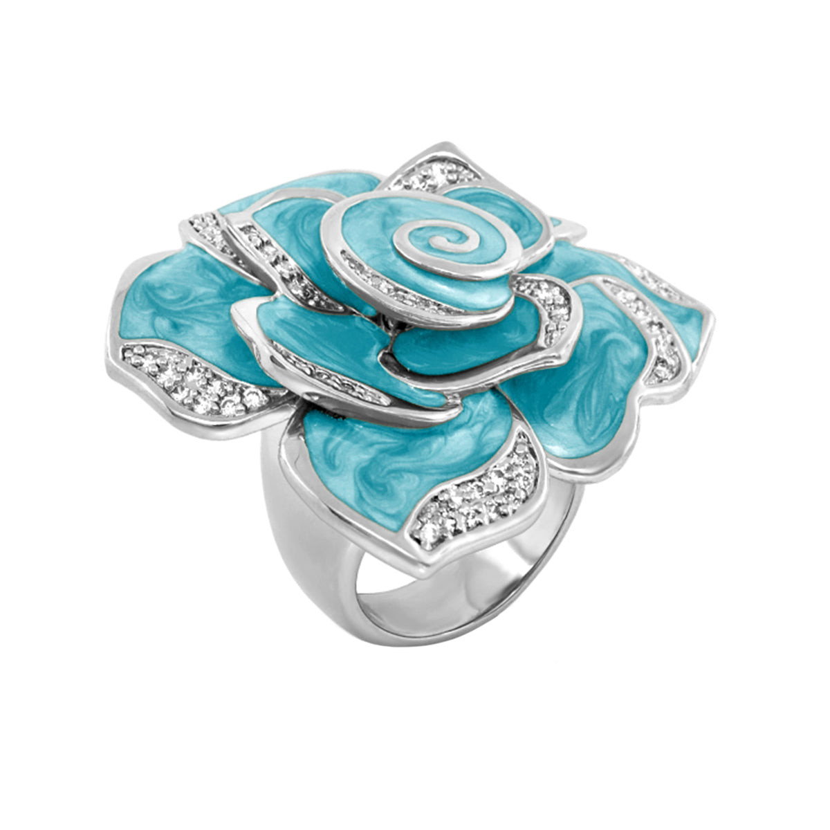 Rose Cocktail Ring