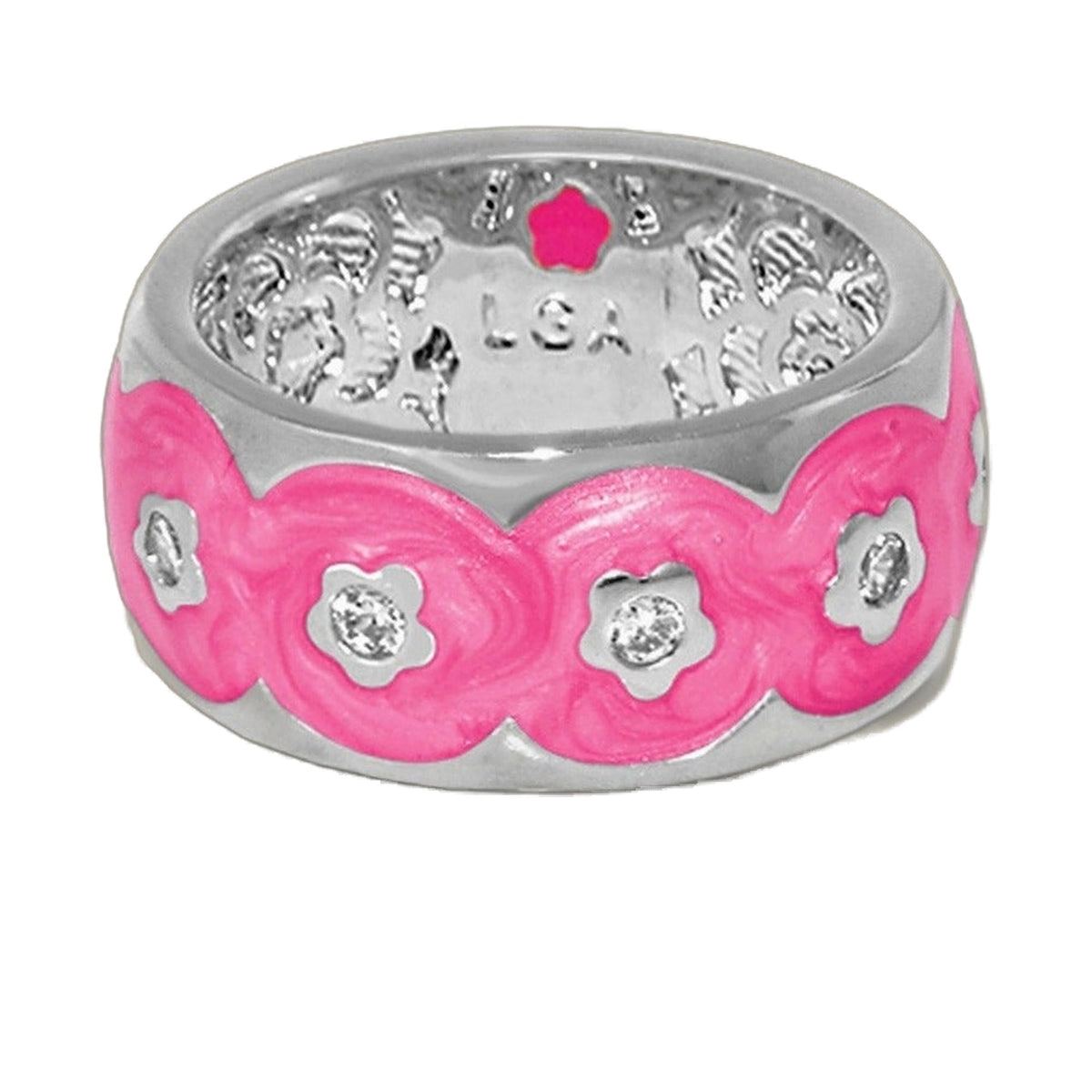 Flowering Vines Ring Band