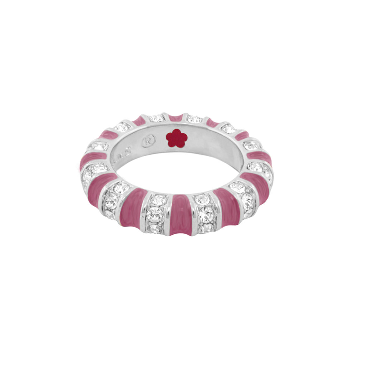 Stripe Tease Stackable Ring