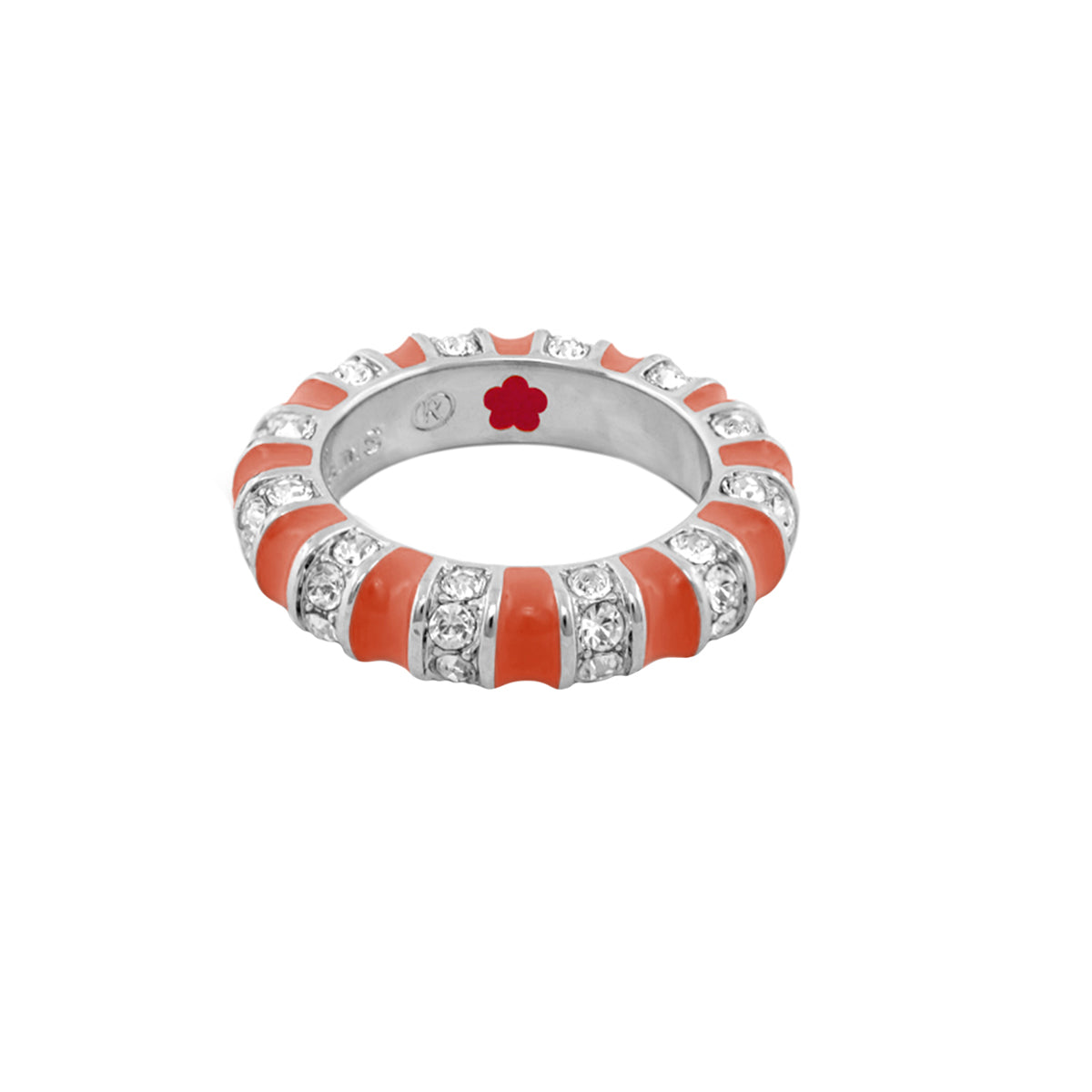 Stripe Tease Stackable Ring