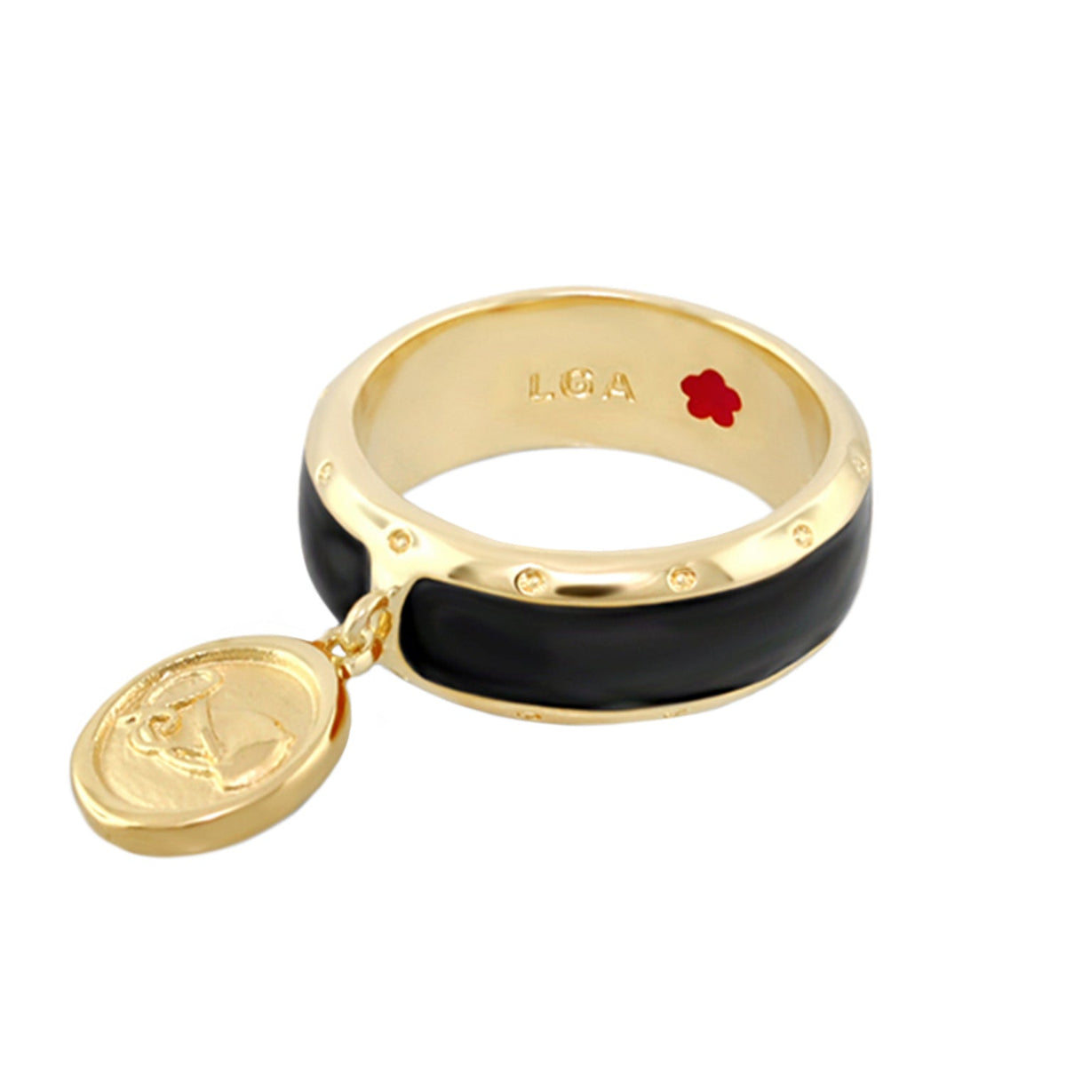 Equestrian Ring — Coin Charm