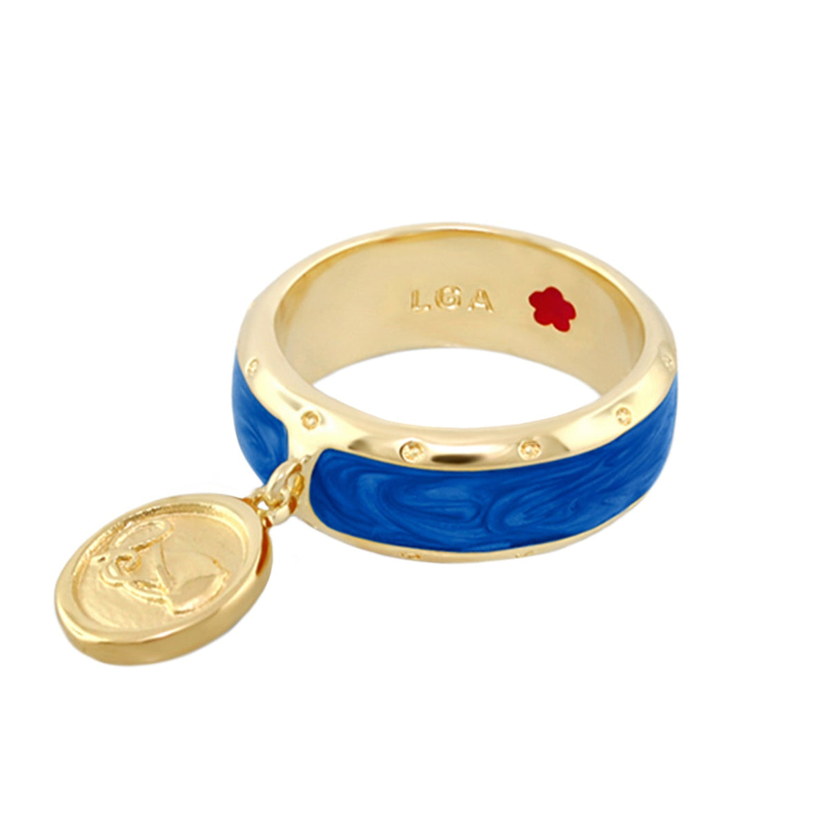 Equestrian Ring — Coin Charm