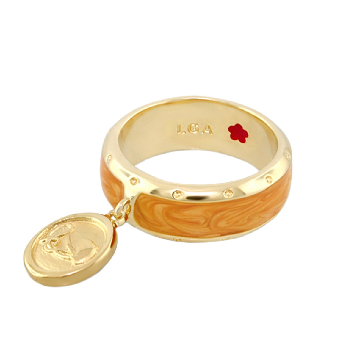 Equestrian Ring — Coin Charm