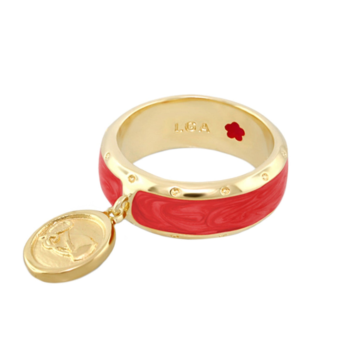 Equestrian Ring — Coin Charm