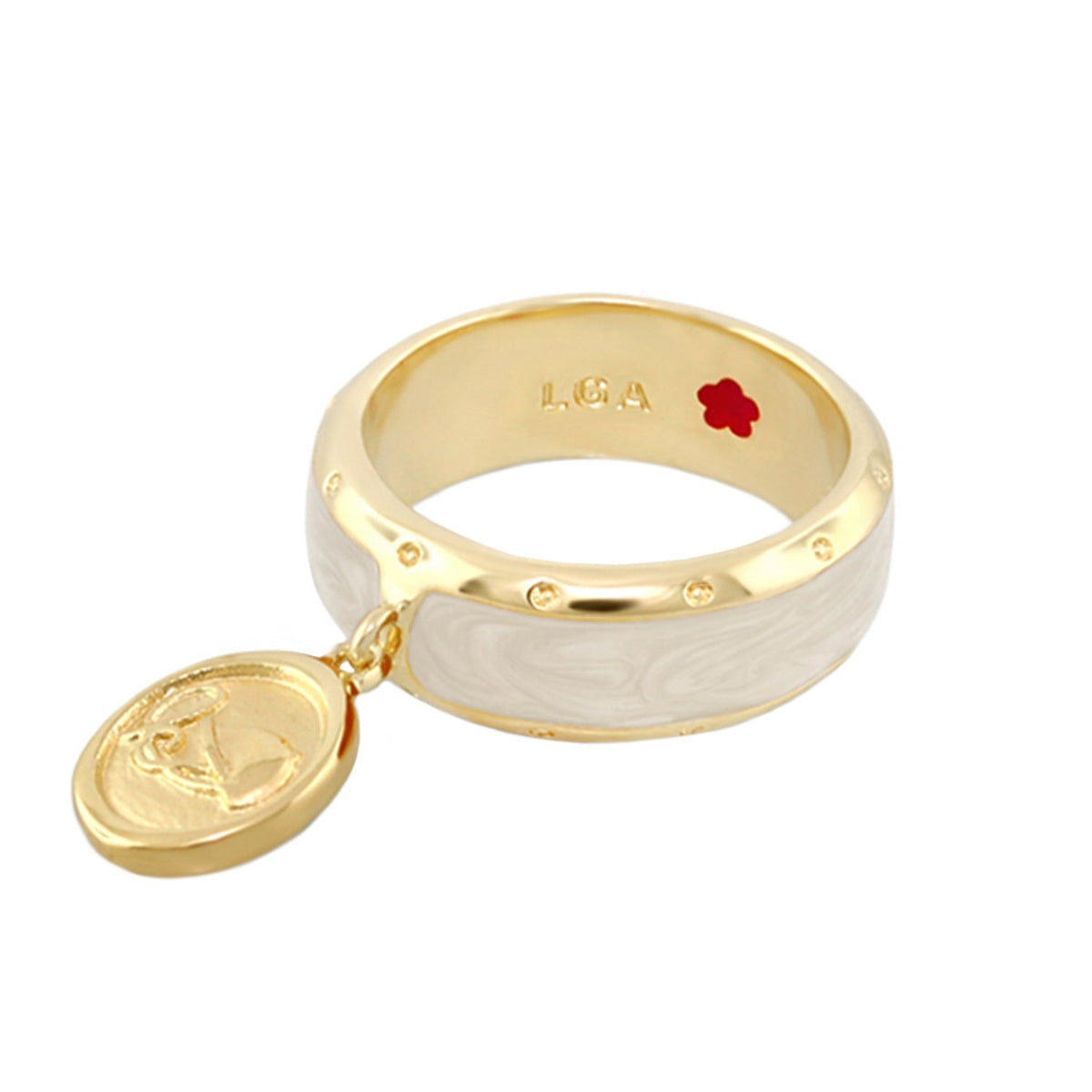 Equestrian Ring — Coin Charm