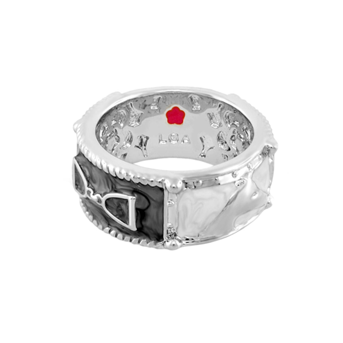 Equestrian Ring — Coral & Blush