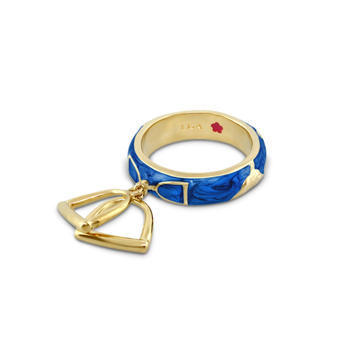 Equestrian Stirrup Ring — Stirrup Charm