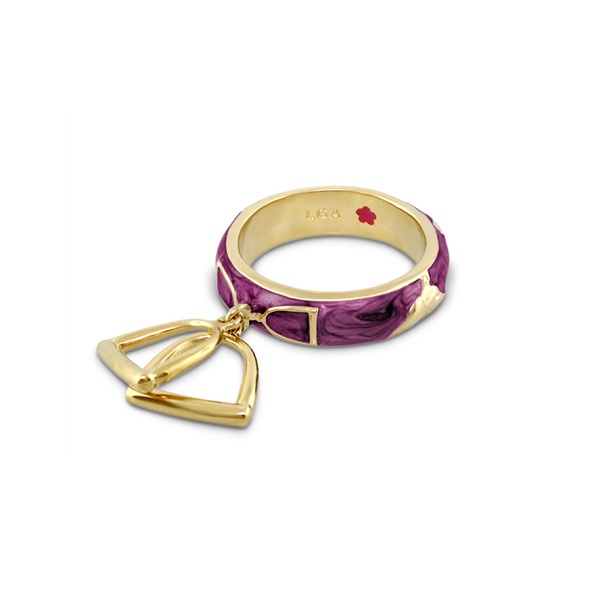 Equestrian Stirrup Ring — Stirrup Charm