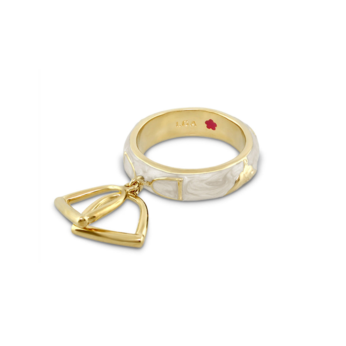 Equestrian Stirrup Ring — Stirrup Charm