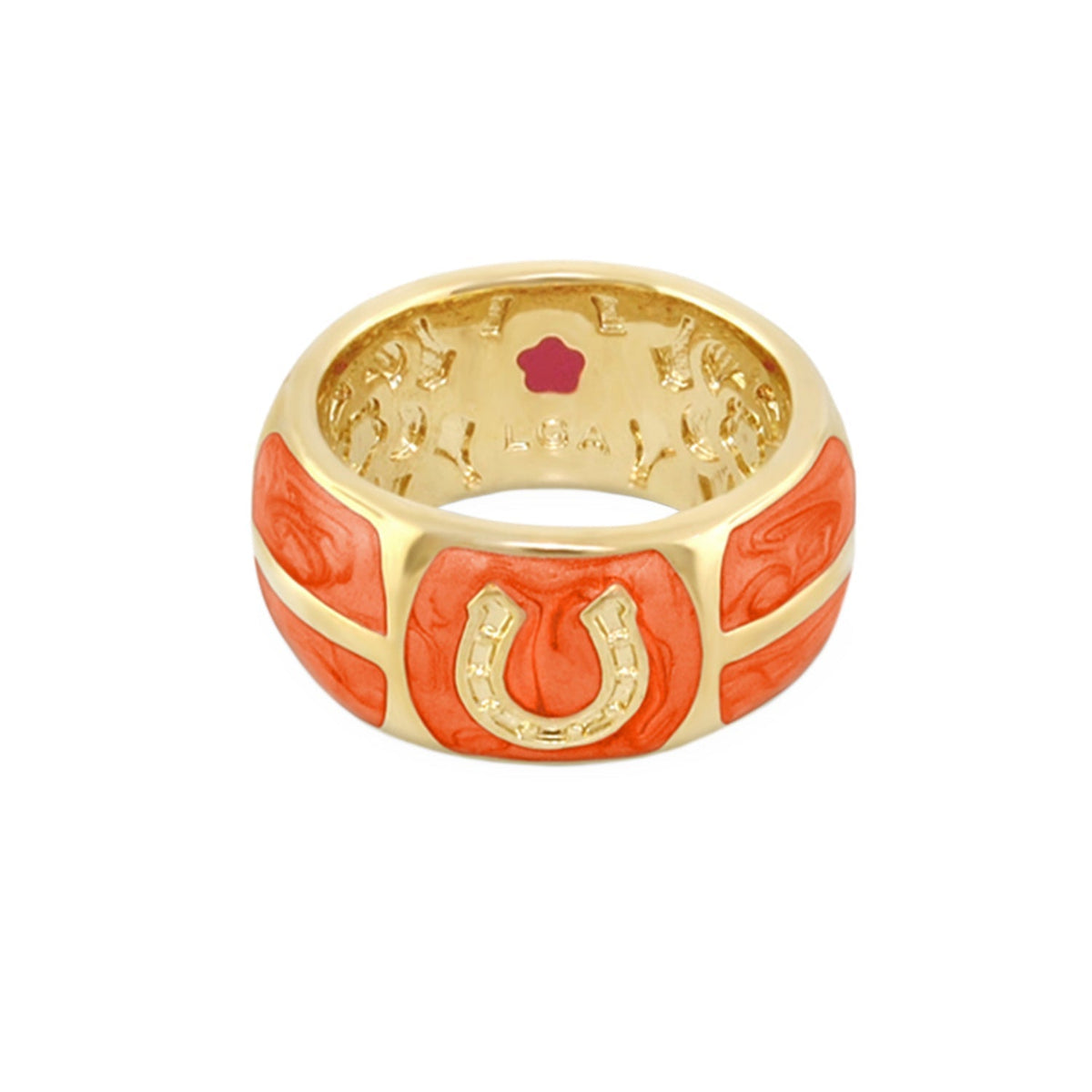 Equestrian Horseshoe Ring