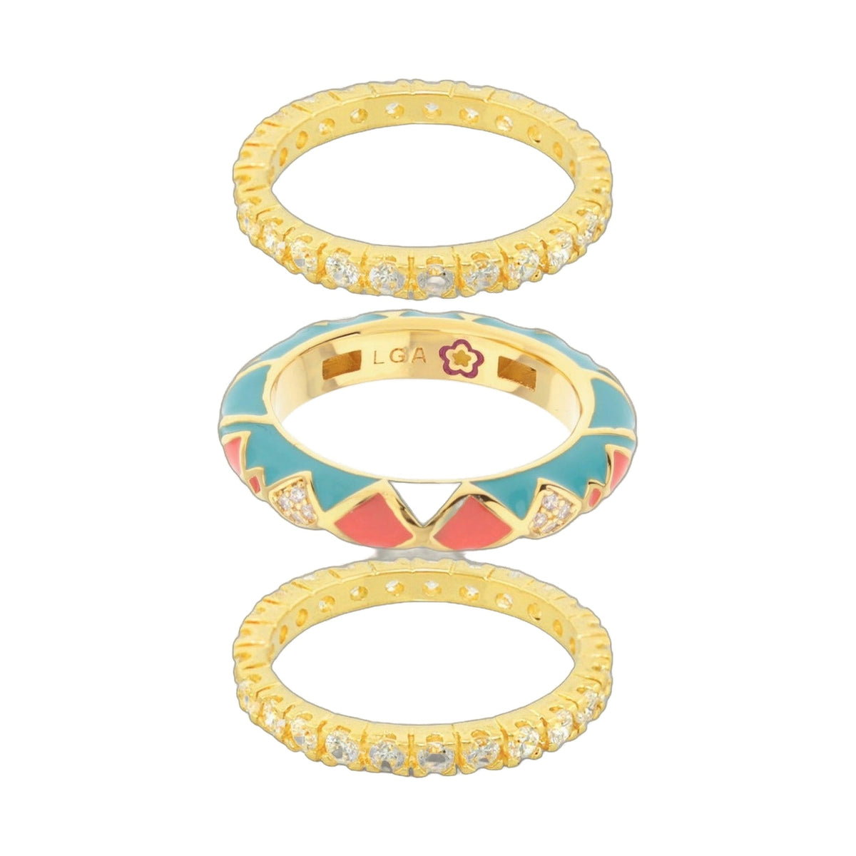 Fierce Edge Ring Set