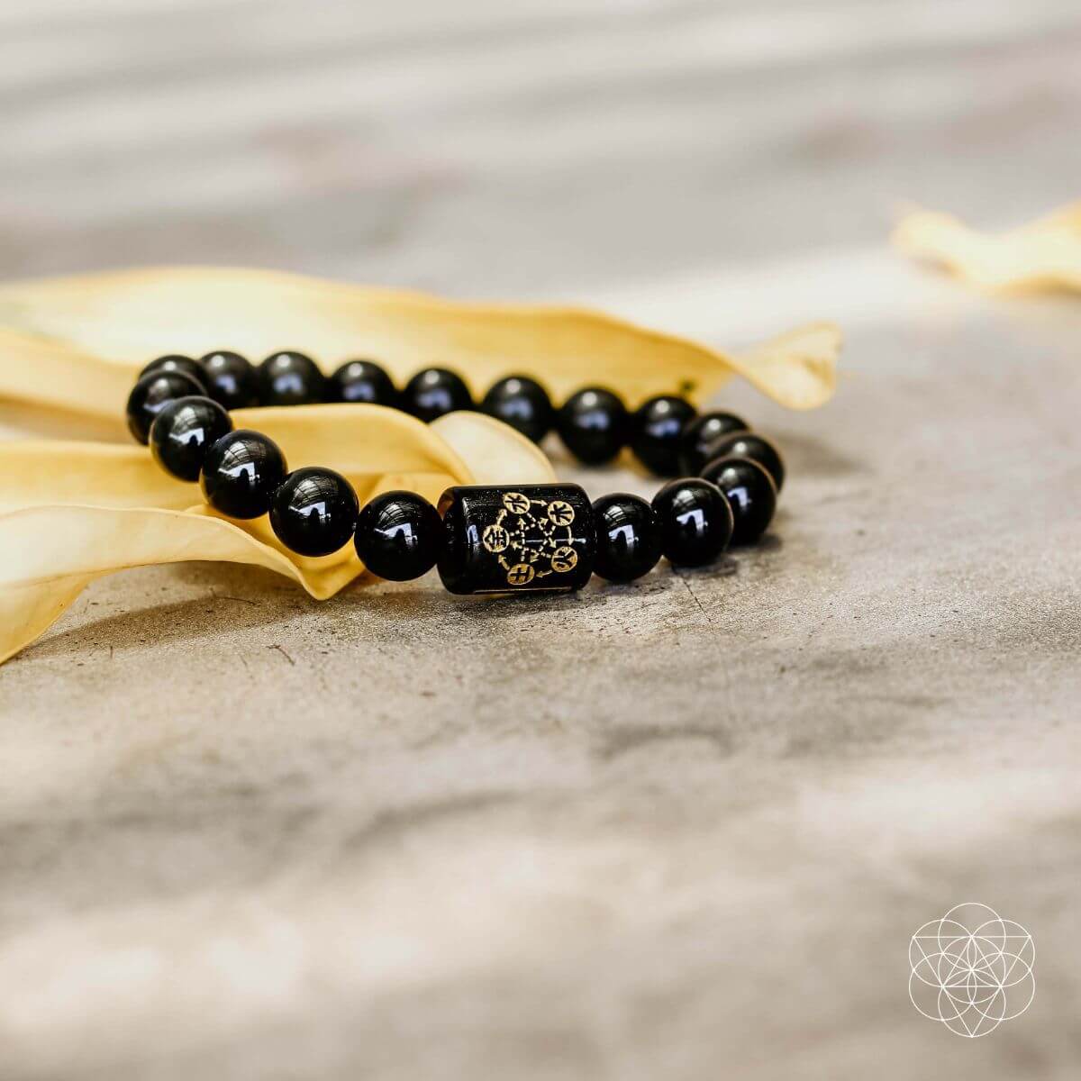 Rainbow Obsidian Protection Bracelet by Conscious Items at Shirley Shoppe
