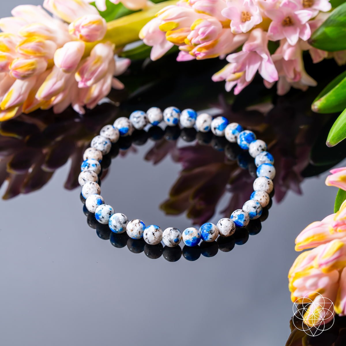 Rare K2 Stone Bracelet of Spiritual Adventure | 6mm by Conscious Items at Shirley Shoppe