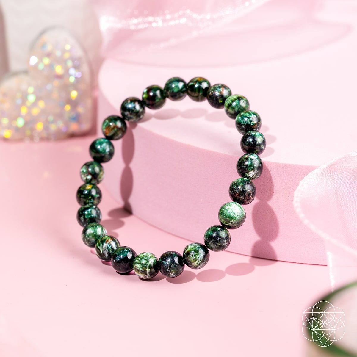 Rare Seraphinite Bracelet of Transformation