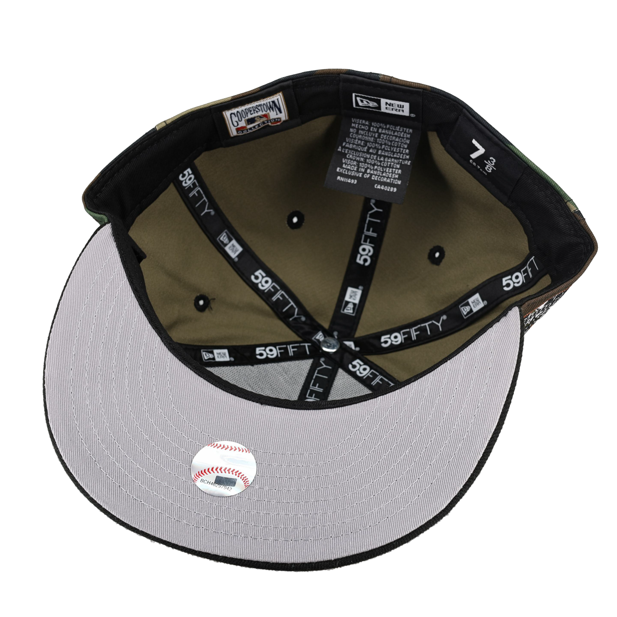 Tampa Bay Rays 2008 All Star Game Patch Camo 59Fifty Fitted Hat