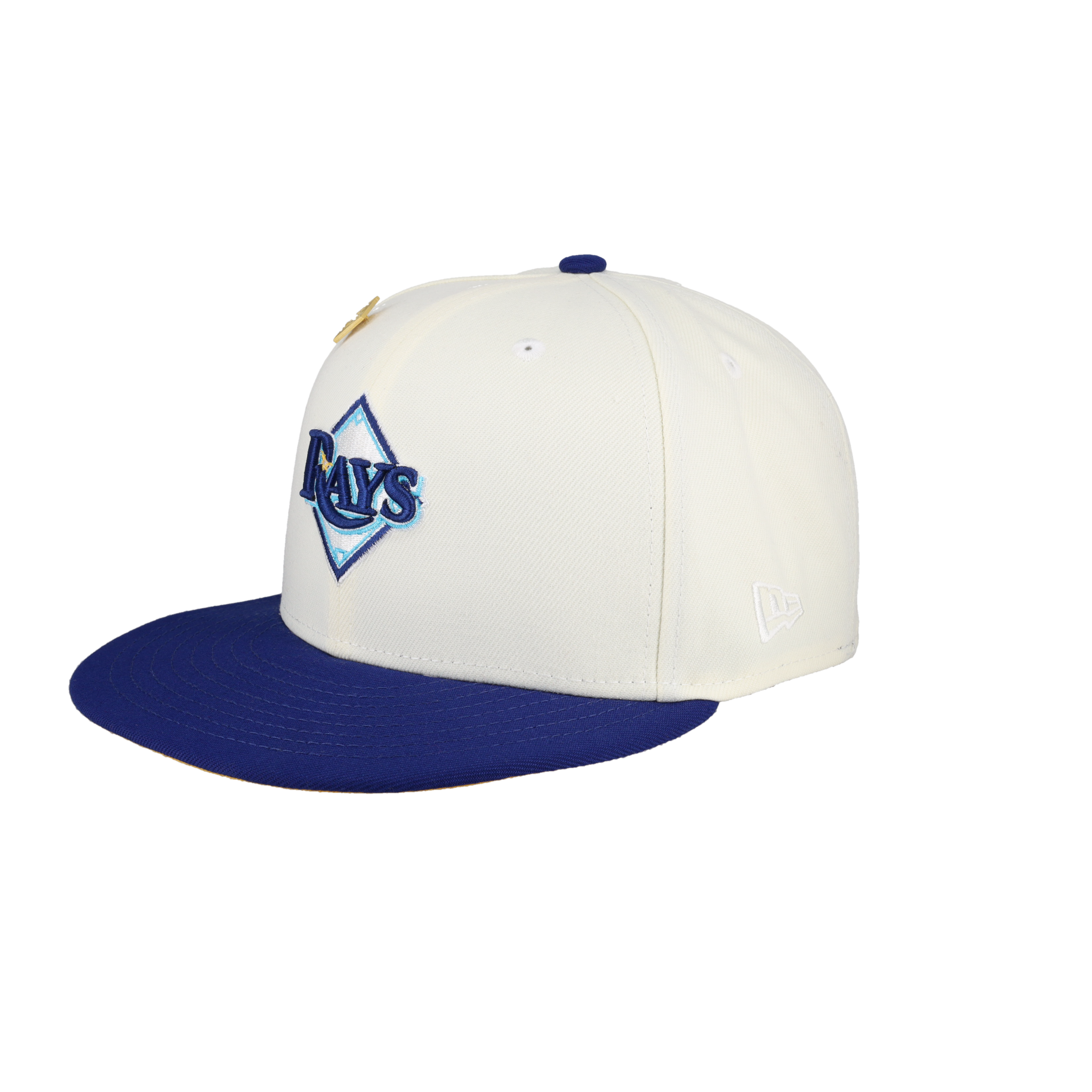 Tampa Bay Rays Tropicana Field Patch Chrome 59Fifty Fitted Hat