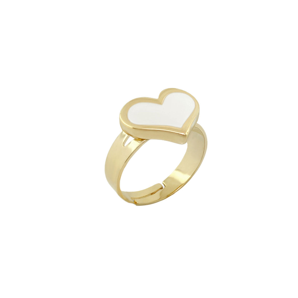 Heart Girls Stackable Ring
